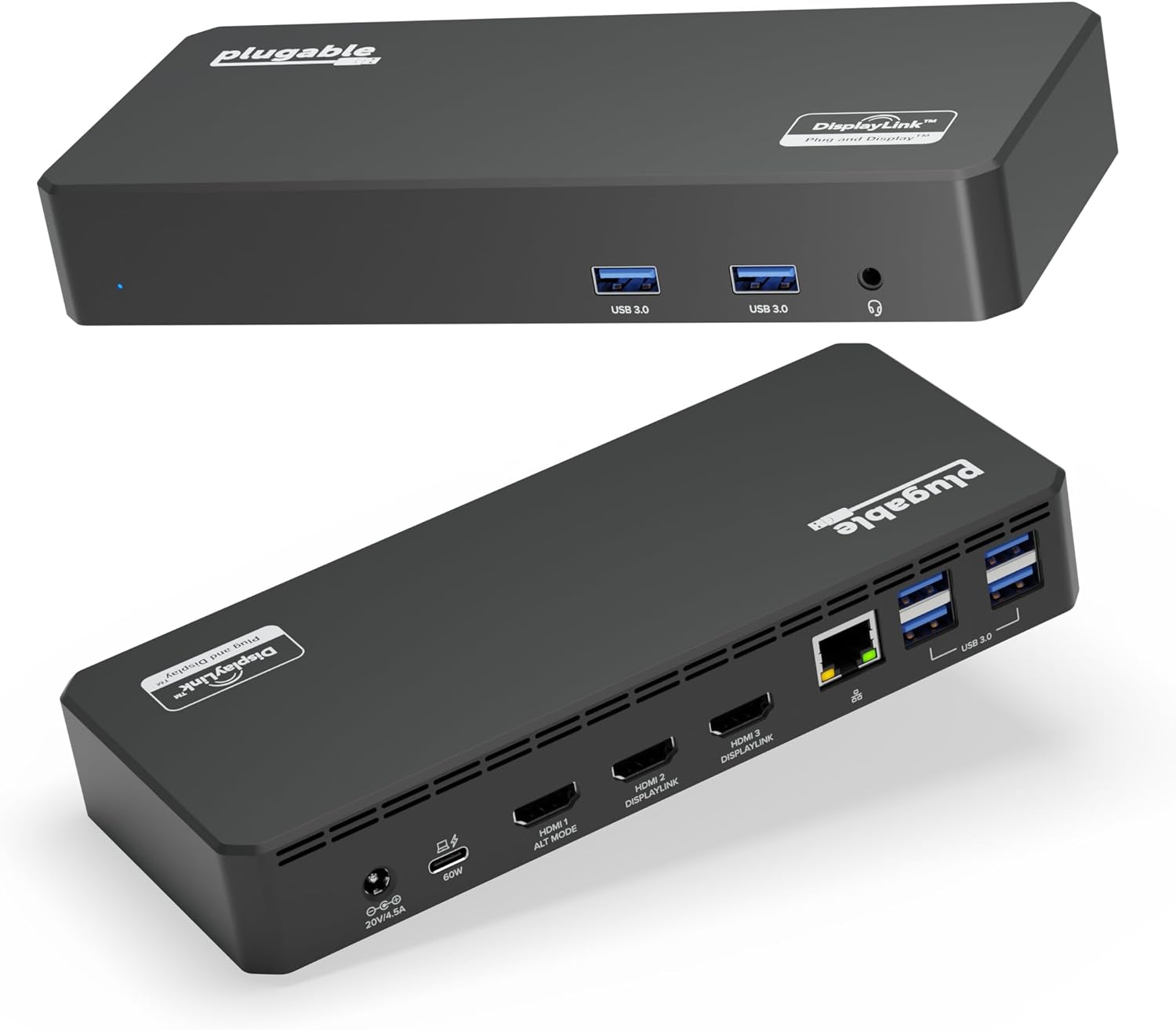 Plugable USB-C Triple Display Docking Station